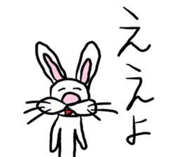 Osaka cute? Rabbit sticker #4999423