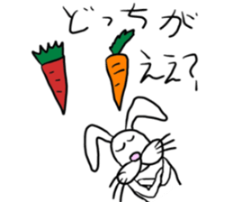 Osaka cute? Rabbit sticker #4999440