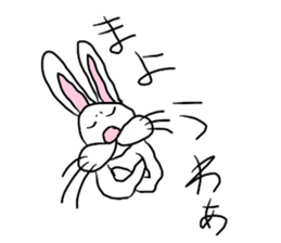 Osaka cute? Rabbit sticker #4999441