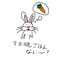 Osaka cute? Rabbit sticker #4999454