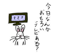 Osaka cute? Rabbit sticker #4999456