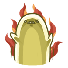 Hamberghost!! sticker #4999517