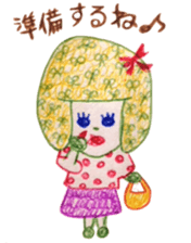 Tsubuko Mizutama sticker #5000186