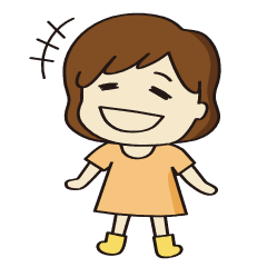 Cheerful girl Ms.Charlotte