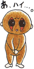Own pace of slow loris sticker #5000309