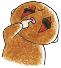 Own pace of slow loris sticker #5000317