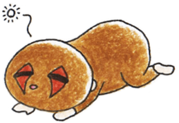 Own pace of slow loris sticker #5000318