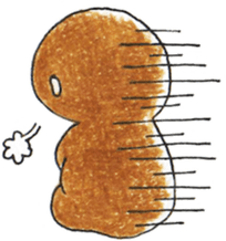 Own pace of slow loris sticker #5000328