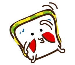 Genki full point - bread family sticker #5000542