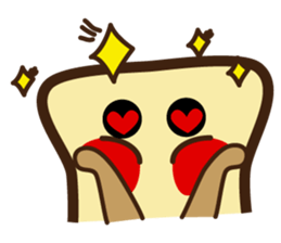 Genki full point - bread family sticker #5000546