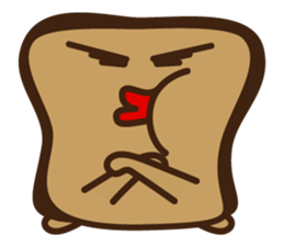 Genki full point - bread family sticker #5000549