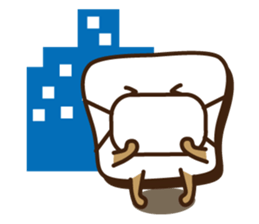 Genki full point - bread family sticker #5000558