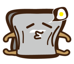 Genki full point - bread family sticker #5000559