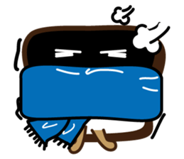 Genki full point - bread family sticker #5000569