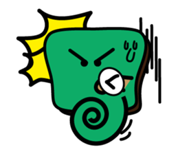 Genki full point - bread family sticker #5000574