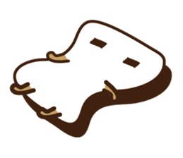 Genki full point - bread family sticker #5000579