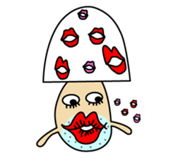 Kinoko Nehsan sticker #5001106