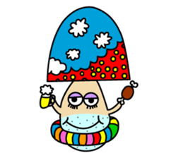 Kinoko Nehsan sticker #5001110