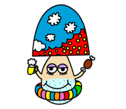 Kinoko Nehsan sticker #5001110