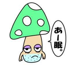 Kinoko Nehsan sticker #5001139