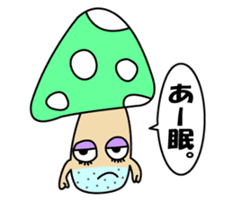 Kinoko Nehsan sticker #5001139