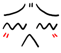 Comic expression sticker #5001187