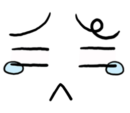 Comic expression sticker #5001189