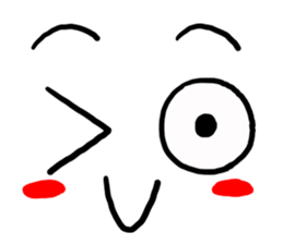 Comic expression sticker #5001192