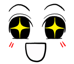 Comic expression sticker #5001196