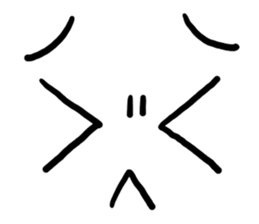 Comic expression sticker #5001197