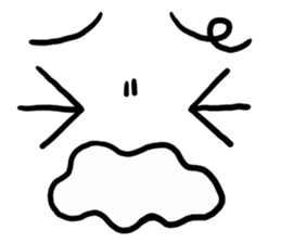 Comic expression sticker #5001200