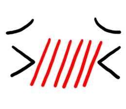 Comic expression sticker #5001204