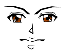 Comic expression sticker #5001206