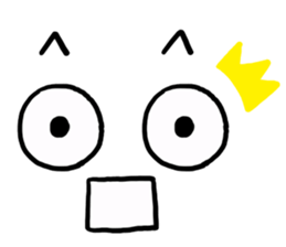 Comic expression sticker #5001211