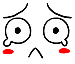 Comic expression sticker #5001212