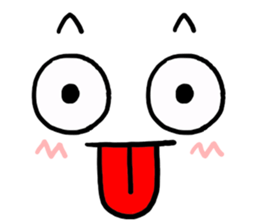 Comic expression sticker #5001214