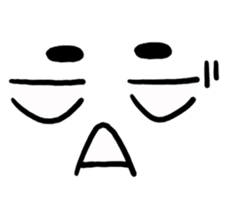 Comic expression sticker #5001215