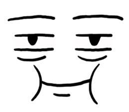 Comic expression sticker #5001219