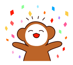 New Year of Monkey sticker #5001224