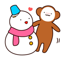 New Year of Monkey sticker #5001242