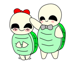 Kkomi and daongyi sticker #5001337