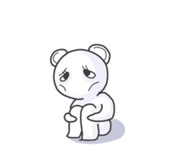 I'm tired in my heart sticker #5001463