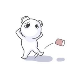 I'm tired in my heart sticker #5001469