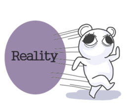 I'm tired in my heart sticker #5001470