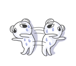 I'm tired in my heart sticker #5001477