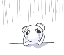 I'm tired in my heart sticker #5001478