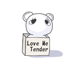 I'm tired in my heart sticker #5001483