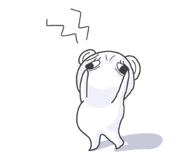 I'm tired in my heart sticker #5001492