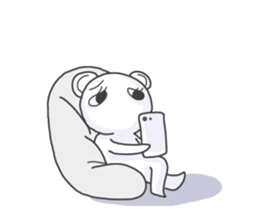 I'm tired in my heart sticker #5001500