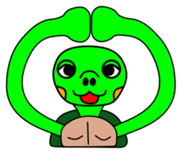 JIN-JIN Turtle Life sticker #5001686